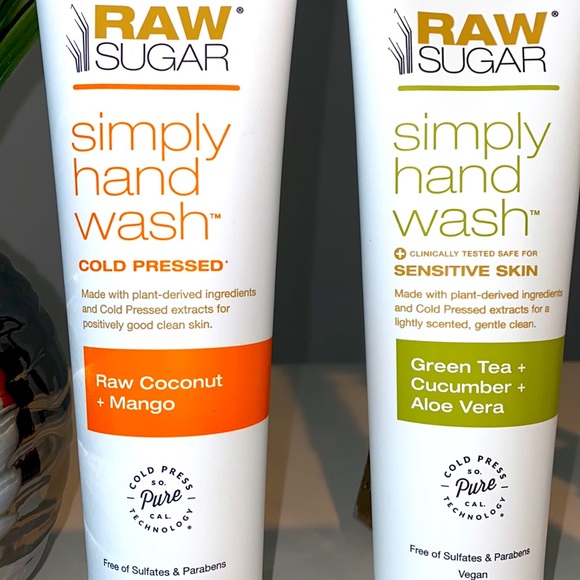 Set of 3 Raw Sugar Hand Wash - Picture 4 of 5